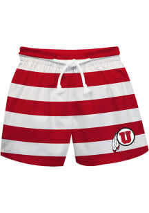 Utah Utes Toddler Red Flag Swimwear Swim Trunks