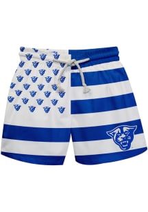 Georgia State Panthers Youth Blue Flag Swim Trunks