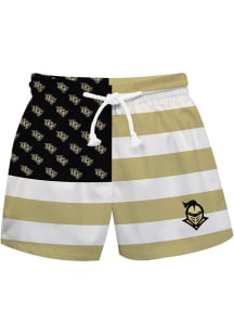 UCF Knights Youth Gold Flag Swim Trunks