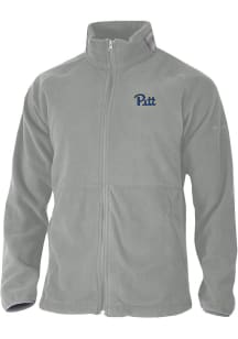 Mens Pitt Panthers Grey Columbia Everest Ridge Long Sleeve Full Zip Jacket