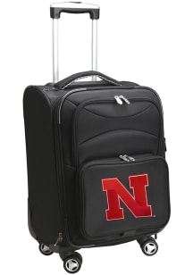20 Softsided Spinner Nebraska Cornhuskers Luggage - Black