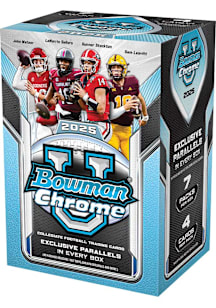 2025 Bowman U Chrome Football Value Box Collectible Football Cards