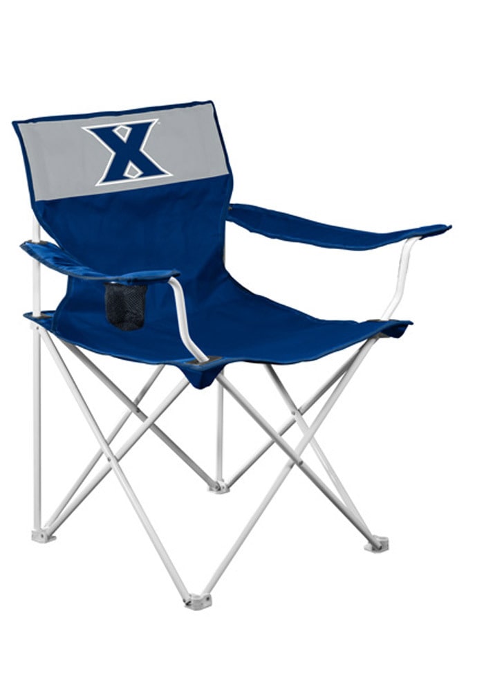 Xavier Musketeers Blue Canvas Chair