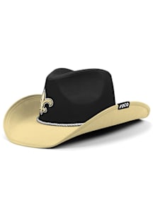 Forever Collectibles New Orleans Saints Black Two-Tone Cowboy Hat Mens Cowboy Hat