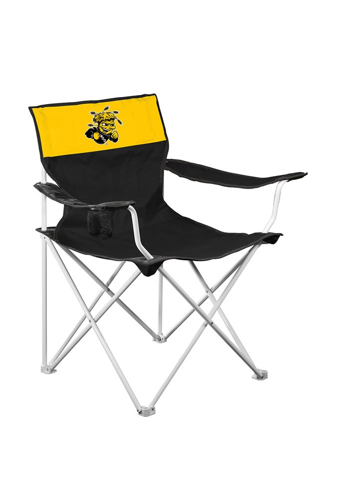 Wichita State Shockers Black Canvas Chair