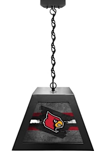 Louisville Cardinals Pendant Black Billiard Lamp