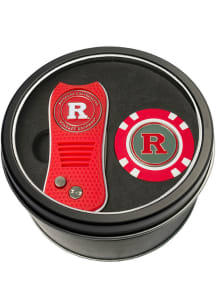 Red Rutgers Scarlet Knights Switchblade Golf Chip Golf Gift Set