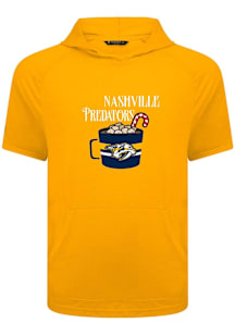 Levelwear Nashville Predators Gold Phase Mellow Short Sleeve Hoods