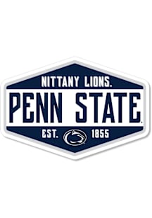 Penn State Nittany Lions 3.5" Badge Rugged Stickers - Navy Blue