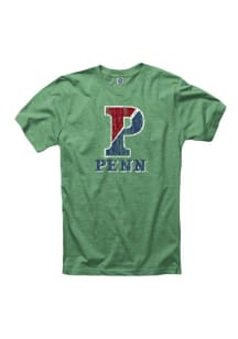 Pennsylvania Quakers Green St. Patrick`s Short Sleeve T Shirt