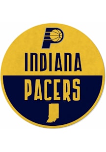 Indiana Pacers Round Classic Pennant - Navy Blue