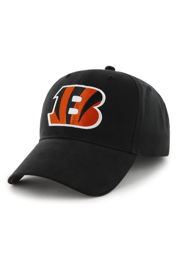 Cincinnati Bengals Black Basic MVP Youth Adjustable Hat