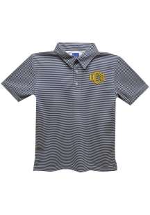 Vive La Fete Central Oklahoma Bronchos Toddler Blue Pencil Stripe Short Sleeve Polo Shirt
