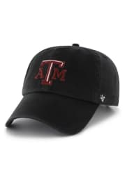 47 Texas A&M Aggies Clean Up Adjustable Hat - Black