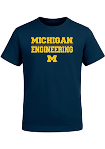 Michigan Wolverines Toddler Navy Blue School of Engineering Short Sleeve T-Shirt