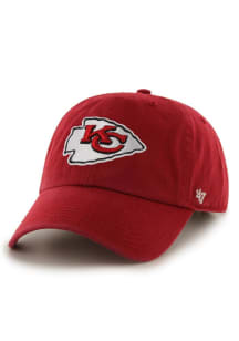 47 Kansas City Chiefs Clean Up Adjustable Hat - Red
