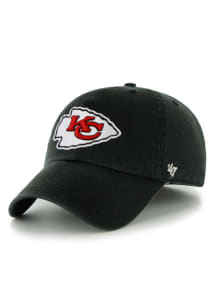 47 Kansas City Chiefs Clean Up Adjustable Hat - Black