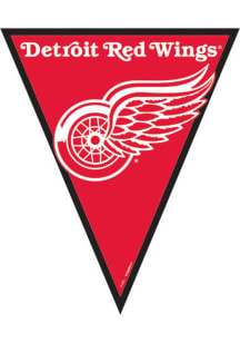 Detroit Red Wings 12x10 6 Pack Pennant Streamers