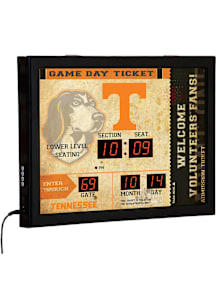 Tennessee Volunteers Scoreboard Wall Clock