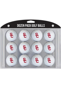 White USC Trojans Dozen Pack Golf Balls