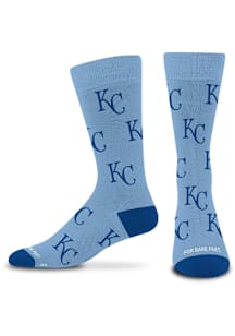 Kansas City Royals Allover Coopersburg Mens Dress Socks