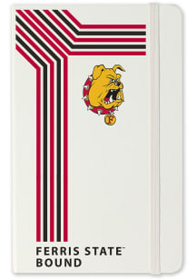 Ferris State Bulldogs School Bound team logo Notebook and Folder - White