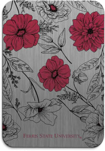 Ferris State Bulldogs Floral Mousepad