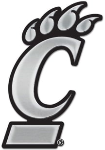 Cincinnati Bearcats Silver  Chrome Car Emblem