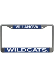 Villanova Wildcats Silver Chrome Graphic License Frame