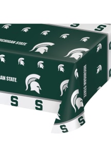 Green Michigan State Spartans 54x108 Vinyl Tablecloth