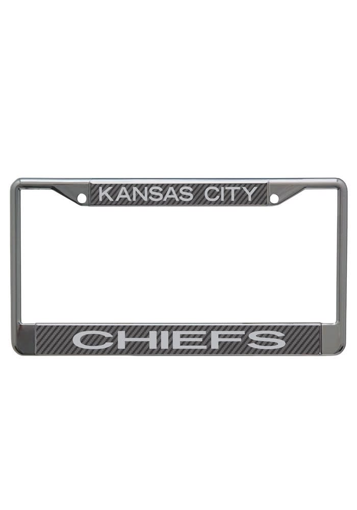 Kansas City Chiefs License Frame Kansas City Chiefs Team Name Carbon