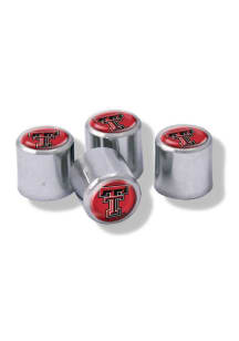 Texas Tech Red Raiders 4 Pack Auto Accessory Valve Stem Cap