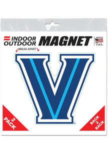 Villanova Wildcats 6x6 2pk Car Magnet - Blue