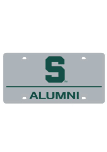 Michigan State Spartans Logo with Alumni Car Accessory License Plate