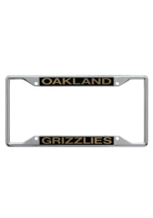 Oakland University Golden Grizzlies Team Name License Frame