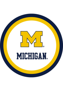 Navy Blue Michigan Wolverines 8 Pack 9 Inch Paper Plates