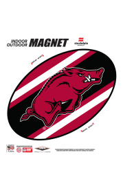 Arkansas Razorbacks Team Color Magnet