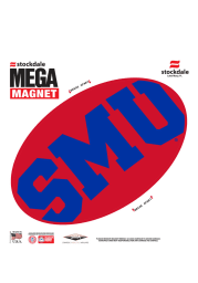 SMU Mustangs Team Color Magnet