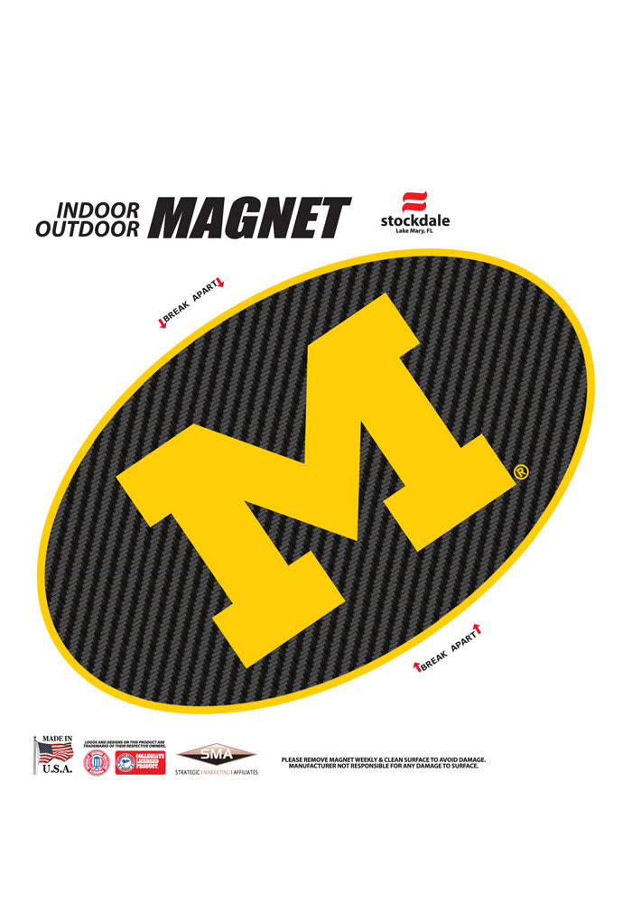 Michigan Wolverines Team Logo Magnet