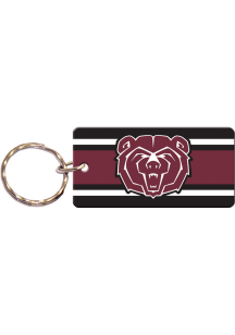 Missouri State Bears Stripe Keychain