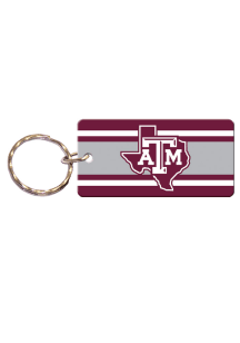 Texas A&amp;M Aggies Stripe Keychain