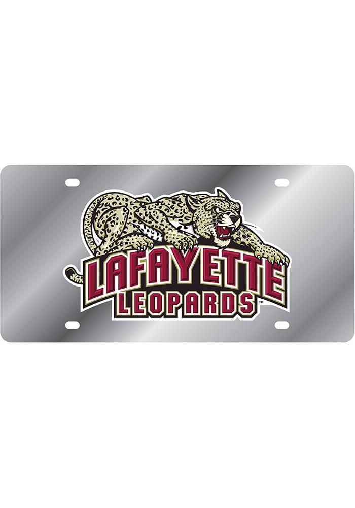 Lafayette College License Plate Lafayette Leopards Team Logo License Tag