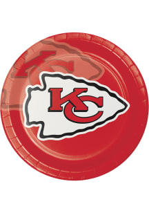 Kansas City Chiefs 8 Pack 9 Inch Paper Plates