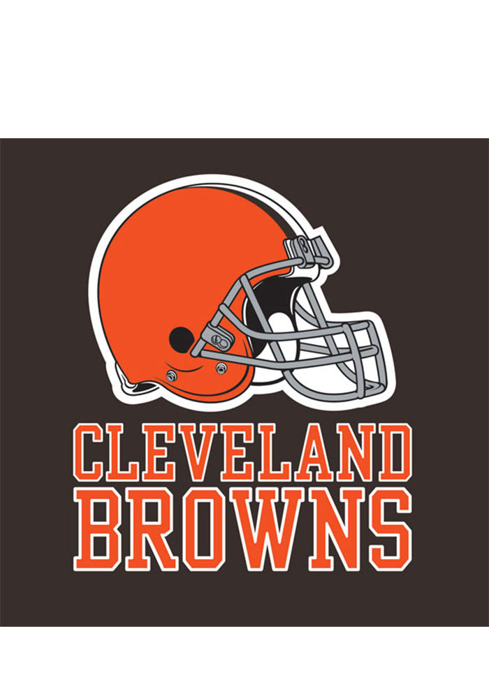 Cleveland Browns 20 Pack Luncheon Napkins