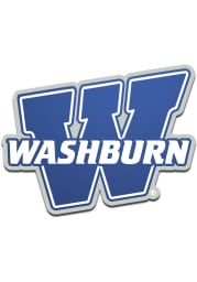 Washburn Ichabods Acrylic Car Emblem - Blue