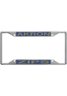 Akron Zips Team Name Inlaid License Frame