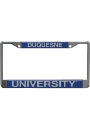 Duquesne Dukes Team Name Inlaid License Frame
