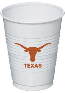 Texas Longhorns 16oz 8 pack Disposable Cups