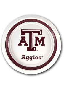 Texas A&amp;M Aggies 9 inch 10 pack Paper Plates