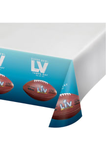Kansas City Chiefs Super Bowl LV Plastic Edge Print Tablecloth